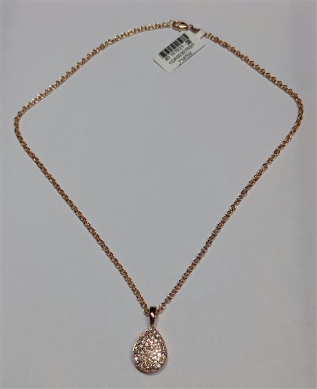 Collana Sangiorgi Preziosi Donna PREZIOSI SANGIORGI GOCCIA in Oro rosa Diamante PS157023-42 - PS157023-42